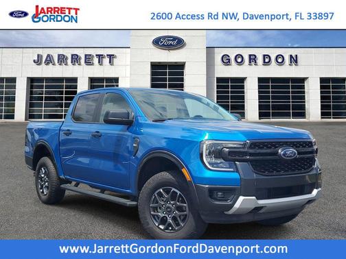 Velocity Blue Metallic 2024 Ford Ranger XLT