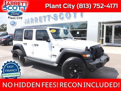 Bright White Clearcoat 2022 Jeep Wrangler Unlimited Sport