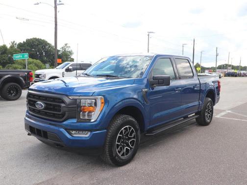 Atlas Blue Metallic 2023 Ford F-150 XLT