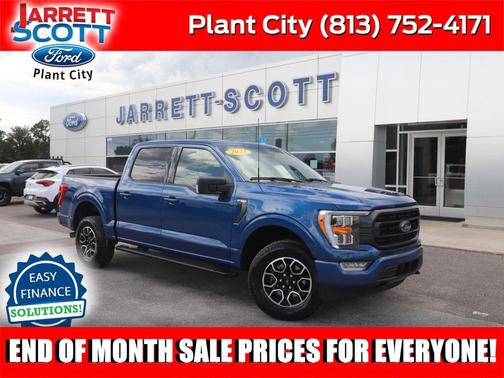 Atlas Blue Metallic 2023 Ford F-150 XLT