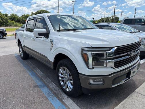 Star White Metallic Tri-Coat 2025 Ford F-150 King Ranch