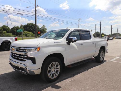 Summit White 2023 Chevrolet Silverado 1500 LTZ
