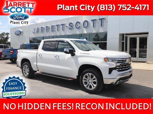 Summit White 2023 Chevrolet Silverado 1500 LTZ