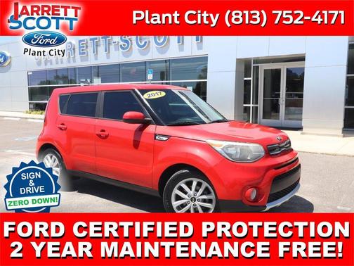 Inferno Red 2017 Kia Soul +