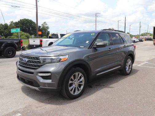 Carbonized Gray Metallic 2023 Ford Explorer XLT