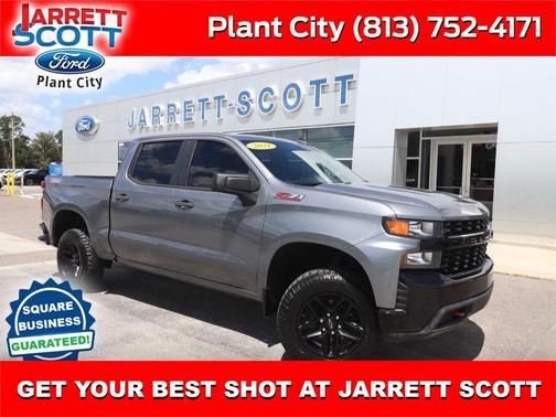 Satin Steel Metallic 2021 Chevrolet Silverado 1500 Custom Trail Boss