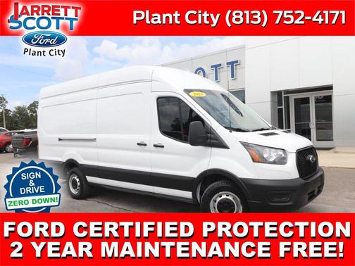 Oxford White 2023 Ford Transit-250 Base