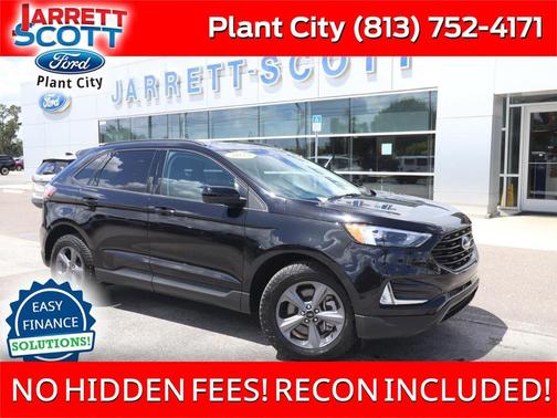 Agate Black Metallic 2023 Ford Edge SEL