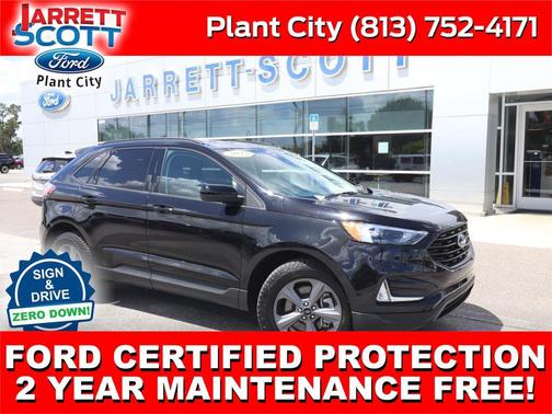 Agate Black Metallic 2023 Ford Edge SEL