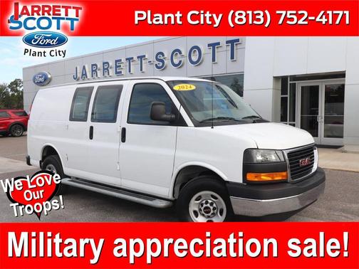 Summit White 2024 GMC Savana 2500 Work Van