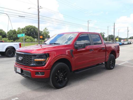 Rapid Red Metallic Tinted Clearcoat 2024 Ford F-150 STX