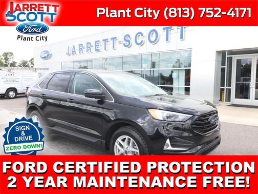 Black Metallic 2022 Ford Edge SEL