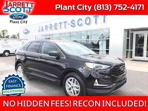 Black Metallic 2022 Ford Edge SEL