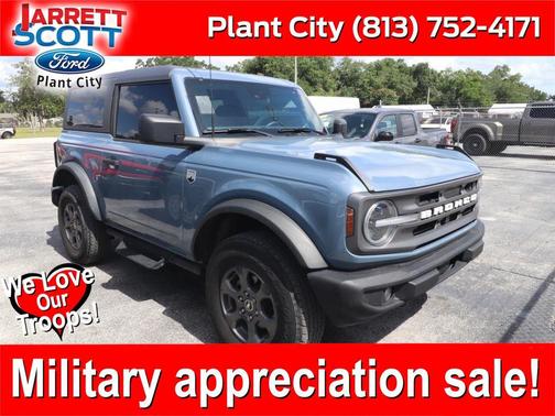 Azure Gray Metallic Tri-Coat 2023 Ford Bronco Big Bend