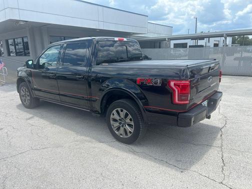 Shadow Black 2016 Ford F-150 Lariat