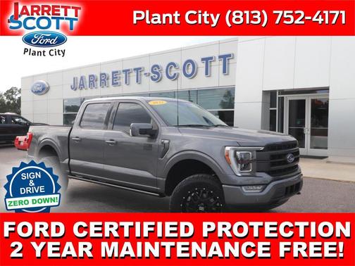 Gray Metallic 2022 Ford F-150 Lariat