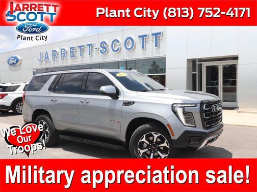 Sterling Metallic 2025 GMC Yukon 4WD AT4