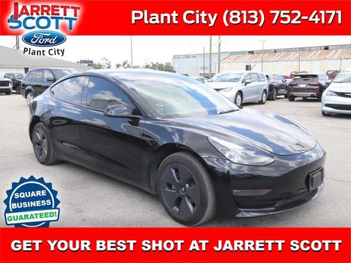 Solid Black 2022 Tesla Model 3 Long Range