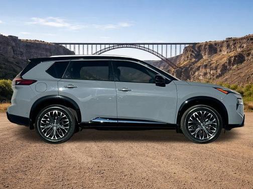 Boulder Gray Metallic 2024 Nissan Rogue Platinum