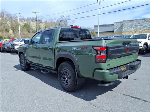 Green 2026 Nissan Frontier PRO-4X