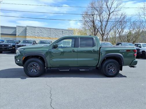 Green 2026 Nissan Frontier PRO-4X