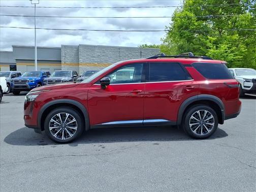 Scarlet Ember 2026 Nissan Pathfinder Platinum