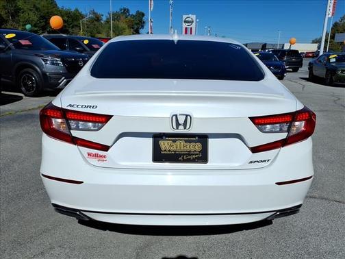 White 2019 Honda Accord Sport