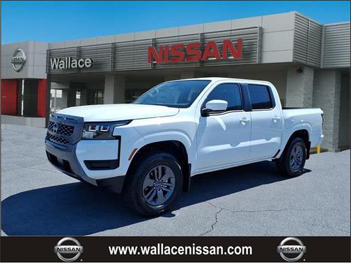 Glacier White 2026 Nissan Frontier SV