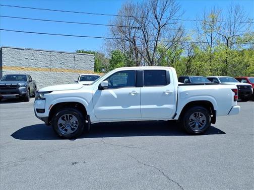 Glacier White 2026 Nissan Frontier SV