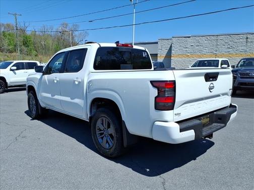 Glacier White 2026 Nissan Frontier SV