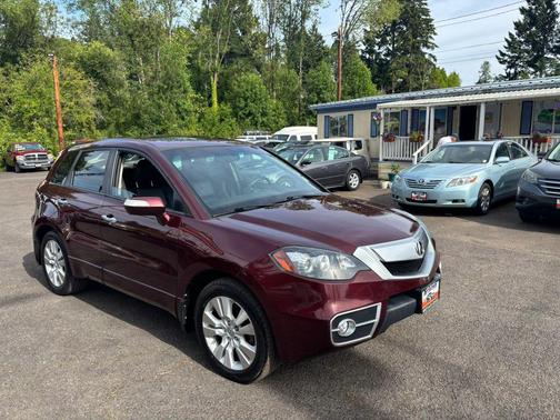 Burgundy 2010 Acura RDX Base