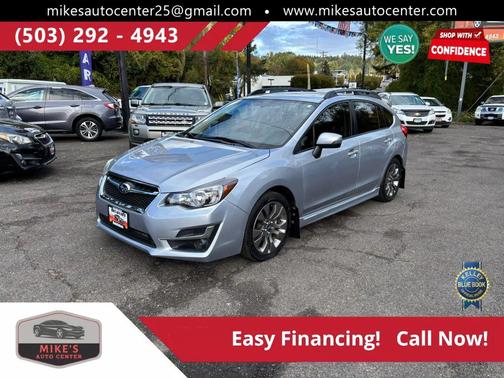 Blue 2015 Subaru Impreza 2.0i Sport Premium