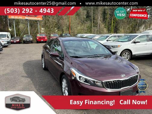 Garnet Red 2017 Kia Forte LX