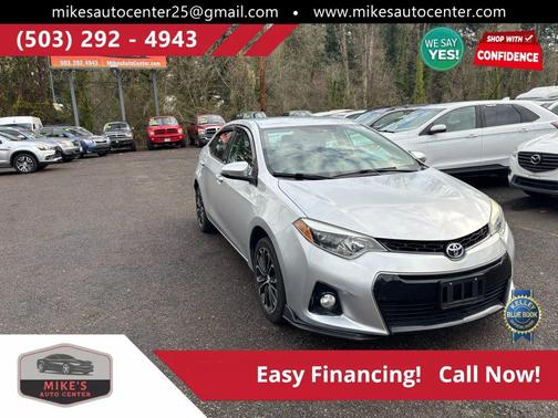2014 Toyota Corolla S Plus