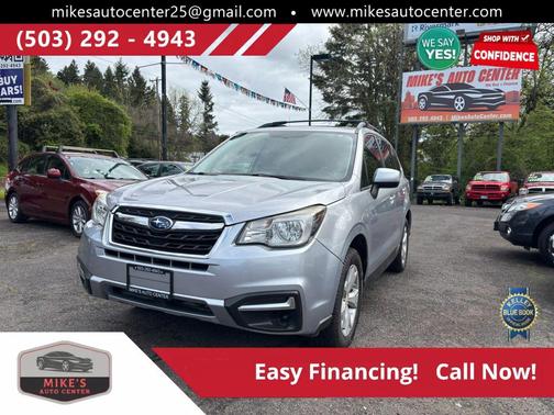 Ice Silver Metallic 2017 Subaru Forester 2.5i Premium