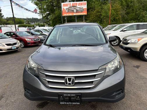 Gray 2013 Honda CR-V LX