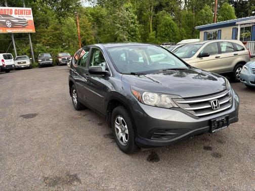 Gray 2013 Honda CR-V LX