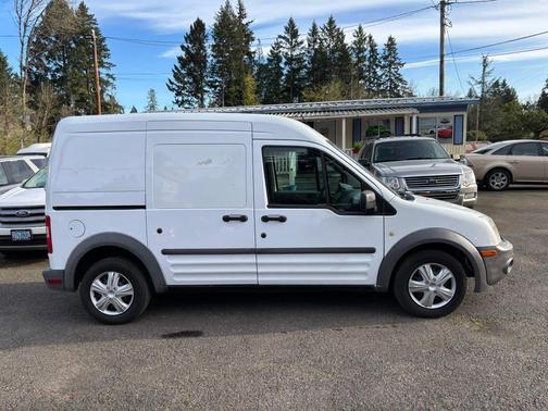 Frozen White 2010 Ford Transit Connect XL