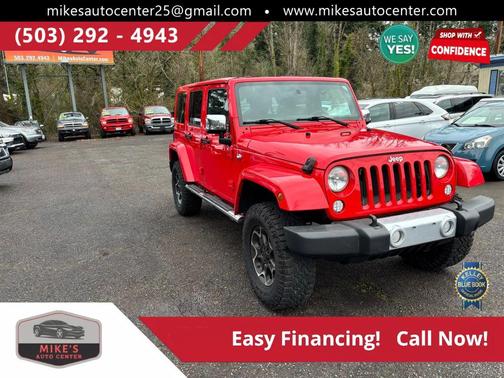 2015 Jeep Wrangler Unlimited Sahara