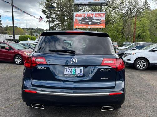 Bali Blue Pearl 2012 Acura MDX 3.7L Technology