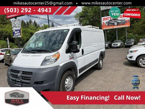 Bright White Clearcoat 2017 RAM ProMaster 1500 Low Roof