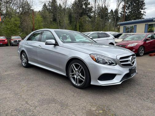 Silver 2016 Mercedes-Benz E-Class E 350 4MATIC Sedan 4D