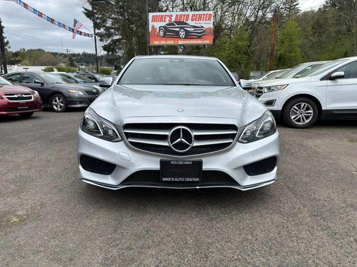 Silver 2016 Mercedes-Benz E-Class E 350 4MATIC Sedan 4D
