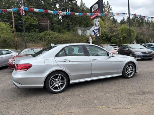 Silver 2016 Mercedes-Benz E-Class E 350 4MATIC Sedan 4D