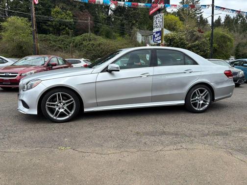 Silver 2016 Mercedes-Benz E-Class E 350 4MATIC Sedan 4D