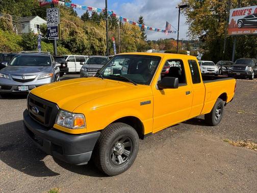 Screaming Yellow Clearcoat 2007 Ford Ranger XLT SuperCab