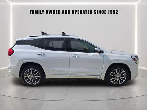 White Frost Tricoat 2022 GMC Terrain Denali