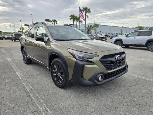 Autumn Green Metallic 2025 Subaru Outback Onyx Edition