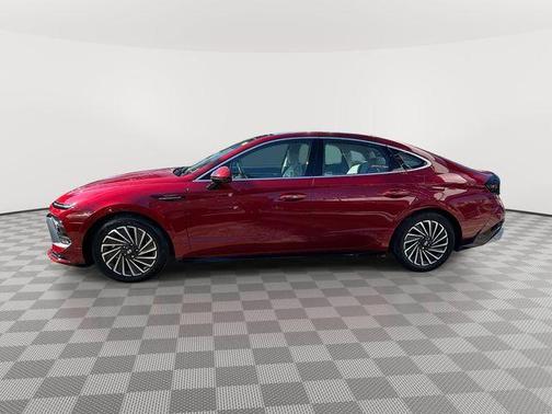 Red 2024 Hyundai SONATA Hybrid Limited