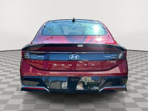 Red 2024 Hyundai SONATA Hybrid Limited